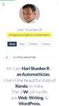 Mobile Screenshot of harishanker.net